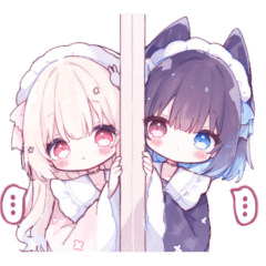 [LINEスタンプ] 2人の敬語スタンプ