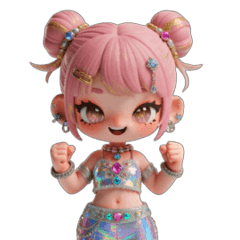 [LINEスタンプ] XinraBeat Q：Mirrorのかわいい世界