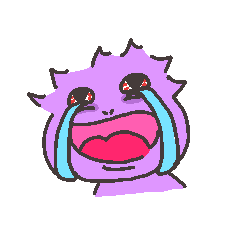 [LINEスタンプ] むらさきもどき
