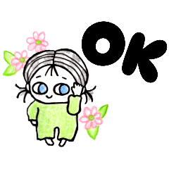 [LINEスタンプ] 【おんなのこ】のスタンプ