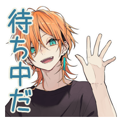 [LINEスタンプ] わんこ系ギャル男★待ち合わせ用