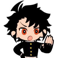 [LINEスタンプ] 魔男のイチ(西修・宇佐崎しろ)