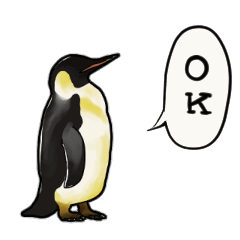 [LINEスタンプ] 【動く】ふるえるペンギン