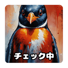[LINEスタンプ] ペンギンたちの日常会話