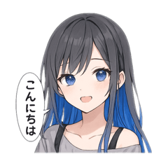 [LINEスタンプ] なぎ姉さんの日常会話
