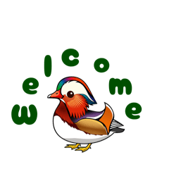 [LINEスタンプ] オシドリン（挨拶 ①）