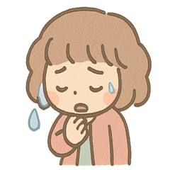 [LINEスタンプ] ふわもこ少女のやさしいあいさつ