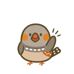 [LINEスタンプ] チュンたんの鳴き声