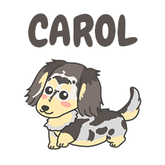 [LINEスタンプ] キャロルのきもち