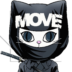 [LINEスタンプ] ニャン丸Move 1