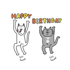 [LINEスタンプ] 普段使い ねこ 