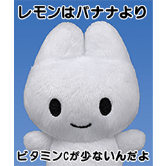 [LINEスタンプ] やさうさちゃんと学ぶ雑学スタンプvol.1
