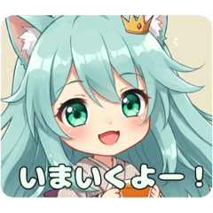 [LINEスタンプ] 精霊みなみちゃんの日常