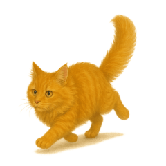 [LINEスタンプ] 元気いっぱい茶トラ猫