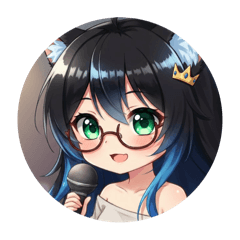 [LINEスタンプ] ブルーインナーカラープレミアムみなみ