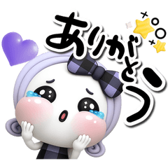 [LINEスタンプ] 3D色んな髪色の派手かわ毎日送れるスタンプ
