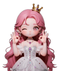 [LINEスタンプ] XinraBeat Q：プリンセスAuroraの日常 