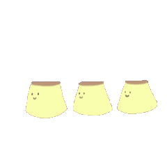 [LINEスタンプ] ゆるぷりん(動くスタンプ) 