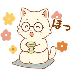 [LINEスタンプ] もちねこ先生のやさしさスタンプ