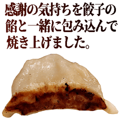 [LINEスタンプ] 毎日使える面白餃子