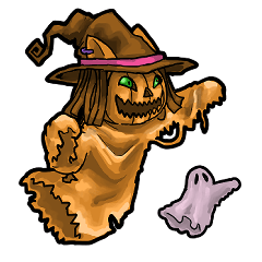 [LINEスタンプ] アンデッド動く⚰️ニャック・オ・ランタン