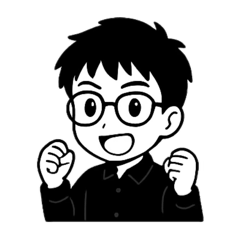 [LINEスタンプ] ドクター・サム（白黒版）