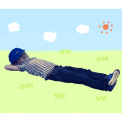 [LINEスタンプ] 6歳のちあきくん