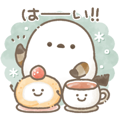 [LINEスタンプ] 毎日使える♡リアクション＊シマエナガさん