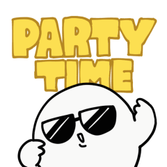 [LINEスタンプ] 白玉ぼよんぼよんスタンプ