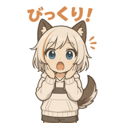 [LINEスタンプ] なりきりわんスタンプ