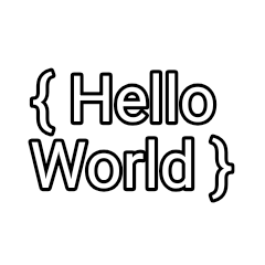 [LINEスタンプ] HelloWorld コードたち
