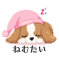 [LINEスタンプ] キュートなキャバリアのスタンプ