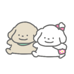 [LINEスタンプ] ふたりの日常スタンプ(文字なし)