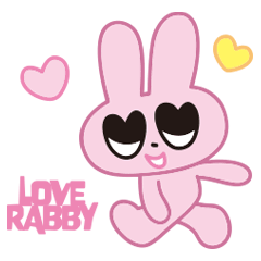 [LINEスタンプ] ラブラビ1