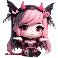 [LINEスタンプ] ドーリー白目