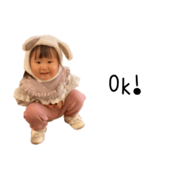 [LINEスタンプ] うちの子スタンプ2 生後7ヶ月〜2歳半編