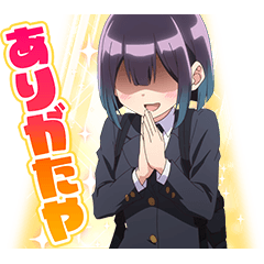 [LINEスタンプ] TVアニメ『ばっどがーる』第1弾