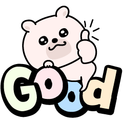 [LINEスタンプ] くまちゅーんまったり敬語