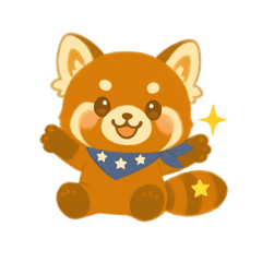 [LINEスタンプ] しっぽぷくぷくスタンプ①ラッタver