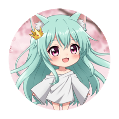 [LINEスタンプ] 桜満開みなみちゃんスタンププレミアム