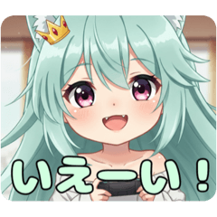 [LINEスタンプ] いっしょにゲームしよっ！みなみちゃん