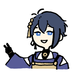 [LINEスタンプ] シンプルな本丸のなかまスタンプ