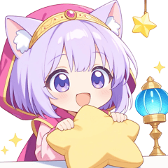 [LINEスタンプ] アラビアンナイトな猫の女の子スタンプ