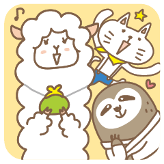 [LINEスタンプ] レシーピ！の仲間たち〈のんびり日常編〉