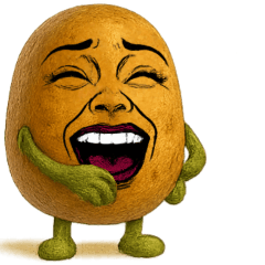 [LINEスタンプ] [アレンジ用]擬人化劇画フェイスポテト2