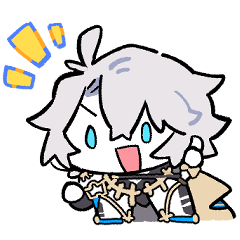 [LINEスタンプ] 崩壊：スターレイル 枝垂 チビ ステッカー2