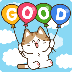 [LINEスタンプ] とびだす！ゆるかわにゃんこズ (日常)