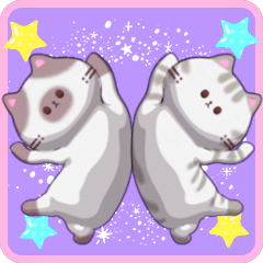 [LINEスタンプ] 飛び出す★トトロンとポンチャ