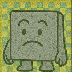 [LINEスタンプ] キラキラシール風ぬりかべ@SFW