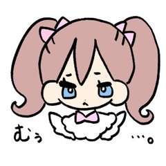[LINEスタンプ] 繊細お嬢様